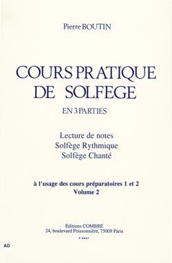 Cours pratique de solfège Vol.2